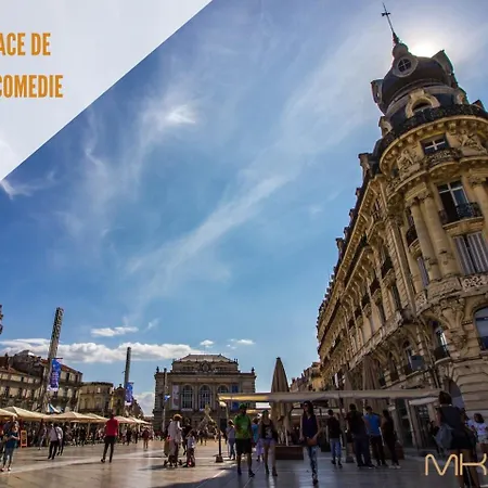 Le Boheme - Climatisation En Centre-ville Монпелье